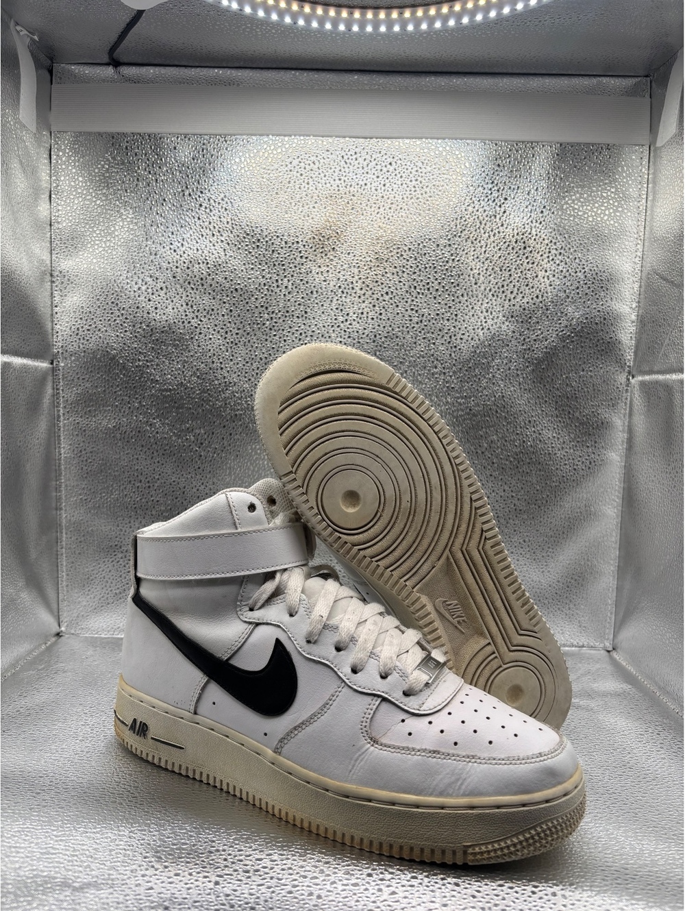Nike Air Force 1 mid white black